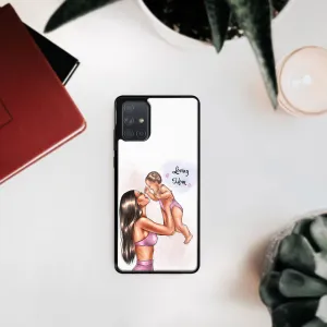 MY ART Ochranný obal Samsung Galaxy A71-LOVING MOM (115)