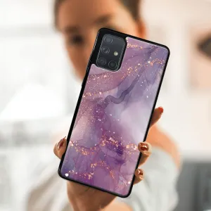 MY ART Ochranný obal Samsung Galaxy A71 -PURPLE (148)