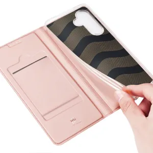 DUX Zaklápacie puzdro pre Samsung Galaxy S24 FE 5G ružové