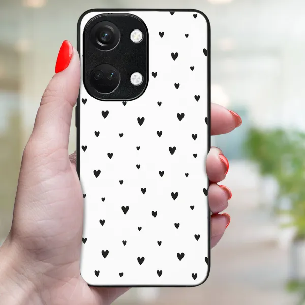 MY ART Ochranný kryt pre OnePlus Nord 3 5G BLACK HEARTS (167)
