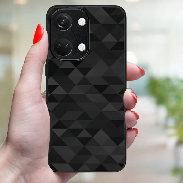MY ART Ochranný kryt pre OnePlus Nord 3 5G BLACK TRIANGLES (232)