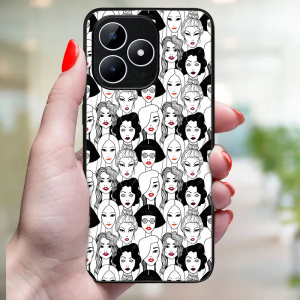 MY ART Ochranný kryt pre Realme Note 50 LIPSTICK (174)
