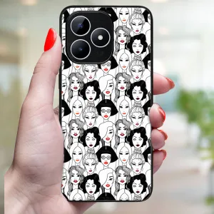 MY ART Ochranný kryt pre Realme Note 50 LIPSTICK (174)