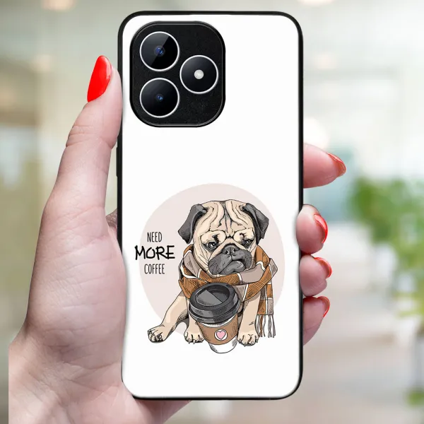 MY ART Ochranný kryt pre Realme Note 50 MORE COFFEE (184)