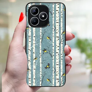 MY ART Kryt s vianočným dizajnom Realme Note 50 BIRCH (072)