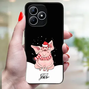 MY ART Kryt s vianočným dizajnom Realme Note 50 LET IT SNOW (075)