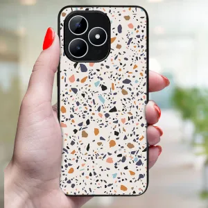 MY ART Ochranný kryt pre Realme Note 50 BEIGE TERRAZZO (162)