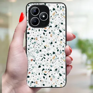 MY ART Ochranný kryt pre Realme Note 50 GREY TERRAZZO (163)