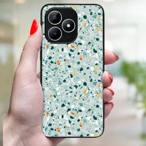 MY ART Ochranný kryt pre Realme Note 50 BLUE TERRAZZO (164)