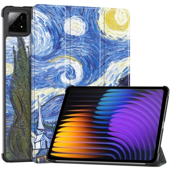 ART Zaklápacie puzdro pre Xiaomi Pad 7 / Pad 7 Pro / Pad 8 / Pad 8 Pro STARRY SKY
