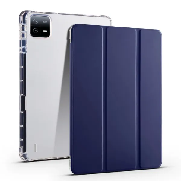 CRYSTAL Ochranný kryt pre Xiaomi Pad 7 / Pad 7 Pro / Pad 8 / Pad 8 Pro tmavomodrý