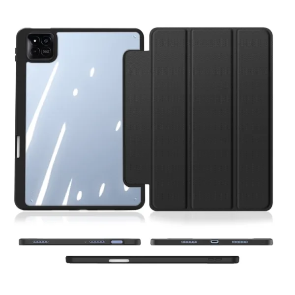 DUX TOBY Flipové puzdro pre Xiaomi Pad 7 / Pad 7 Pro / Pad 8 / Pad 8 Pro čierne