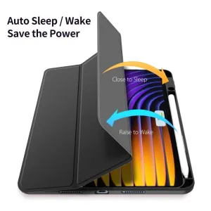 DUX TOBY Flipové puzdro pre Xiaomi Pad 7 / Pad 7 Pro / Pad 8 / Pad 8 Pro čierne