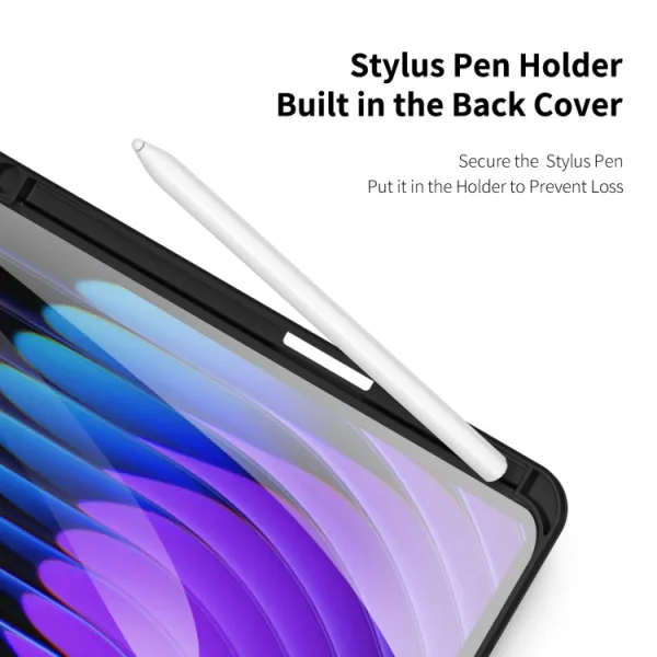 DUX TOBY Flipové puzdro pre Xiaomi Pad 7 / Pad 7 Pro / Pad 8 / Pad 8 Pro čierne