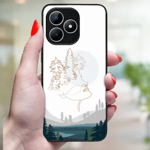 MY ART Ochranný kryt pre Realme Note 50 LAKE (192)