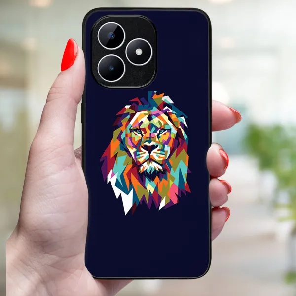 MY ART Ochranný kryt pre Realme Note 50 LION (246)