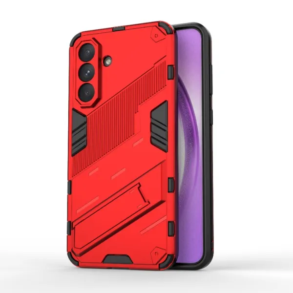 BIB Ochranný obal so stojanom pre Samsung Galaxy A56 červený