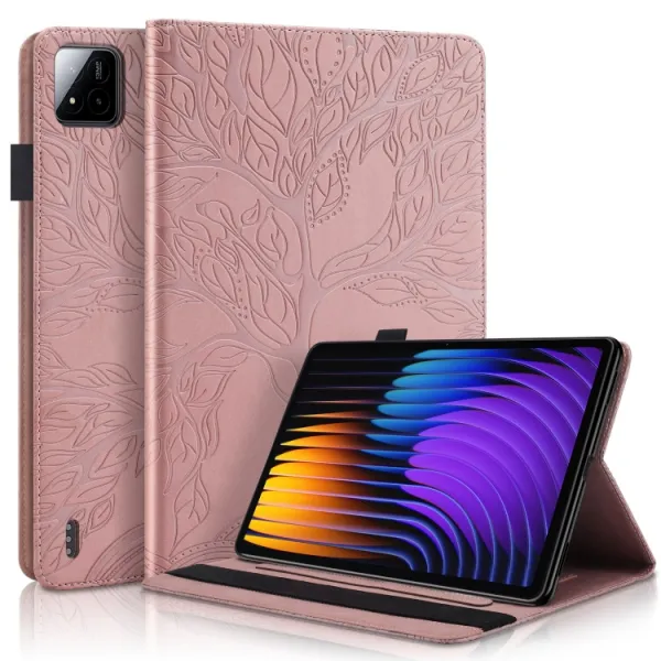 ART TREE Zaklápacie puzdro pre Xiaomi Pad 7 / Pad 7 Pro / Pad 8 / Pad 8 Pro ružové