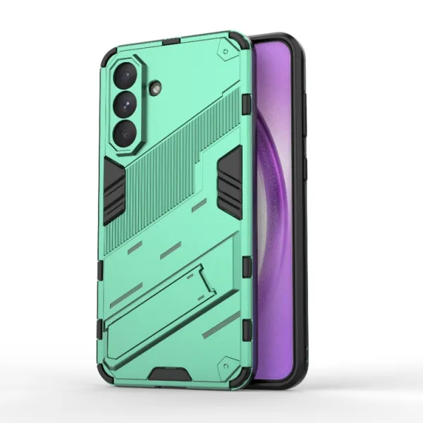 BIB Ochranný obal so stojanom pre Samsung Galaxy A56 zelený