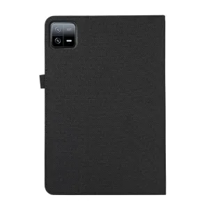 FABRIC Zaklápací kryt pre Xiaomi Pad 7 / Pad 7 Pro / Pad 8 / Pad 8 Pro čierny