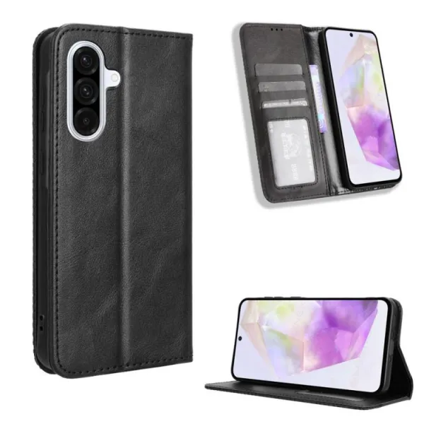 BUSINESS Peňaženkový kryt pre Samsung Galaxy A36 čierny