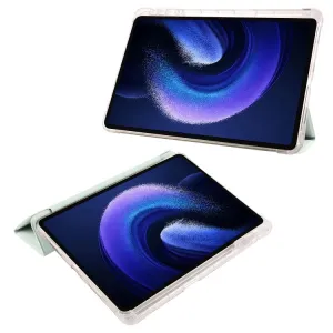 CRYSTAL Ochranný kryt pre Xiaomi Pad 7 / Pad 7 Pro / Pad 8 / Pad 8 Pro svetlozelený