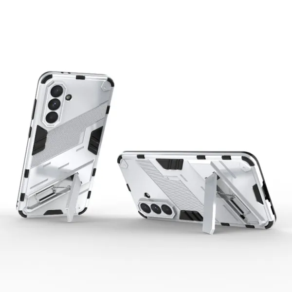 BIB Ochranný obal so stojanom pre Samsung Galaxy A56 biely