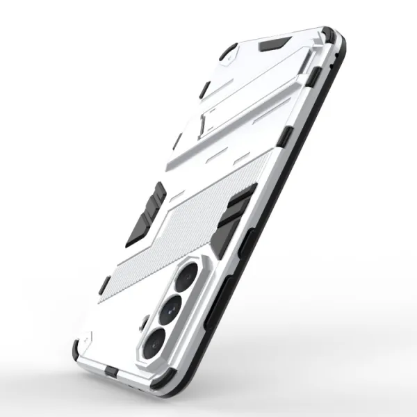 BIB Ochranný obal so stojanom pre Samsung Galaxy A56 biely