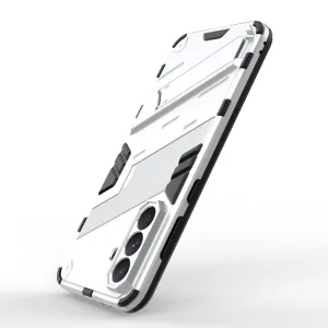 BIB Ochranný obal so stojanom pre Samsung Galaxy A56 biely