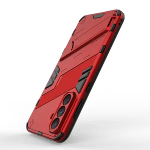 BIB Ochranný obal so stojanom pre Samsung Galaxy A56 červený