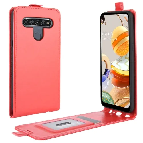 Vyklápacie puzdro LG K61 červené