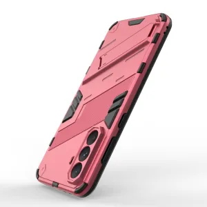 BIB Ochranný obal so stojanom pre Samsung Galaxy A56 ružový