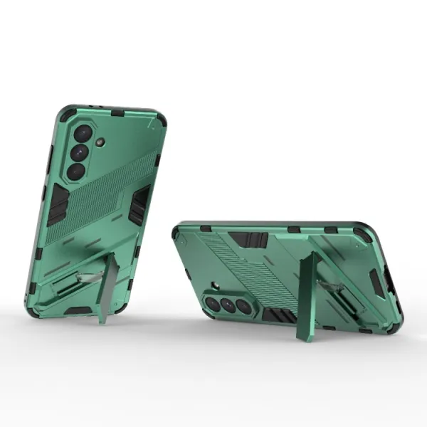 BIB Ochranný obal so stojanom pre Samsung Galaxy A56 zelený