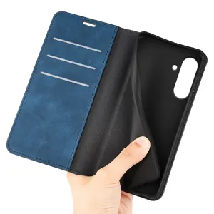 MAGNETIC Zaklápací kryt pre Samsung Galaxy A36 modrý