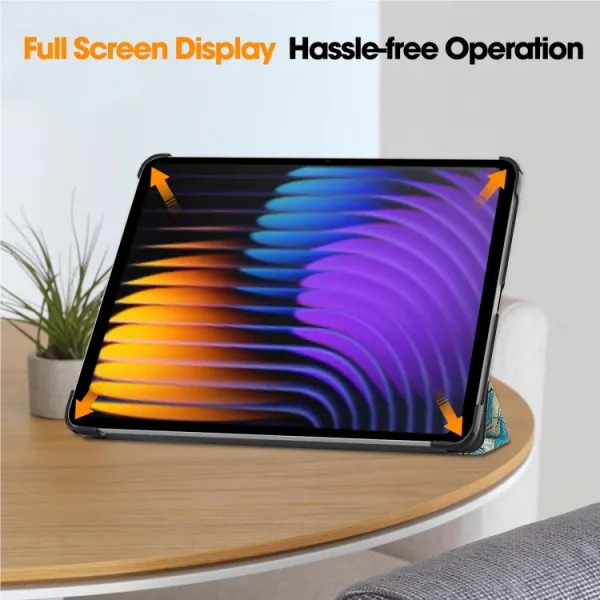 ART Zaklápacie puzdro pre Xiaomi Pad 7 / Pad 7 Pro / Pad 8 / Pad 8 Pro APRICOT BLOSSOM