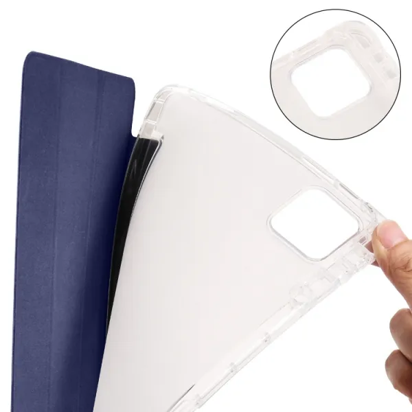 CRYSTAL Ochranný kryt pre Xiaomi Pad 7 / Pad 7 Pro / Pad 8 / Pad 8 Pro tmavomodrý