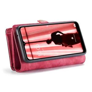 WALLET Ochranný kryt s peňaženkou 2v1 pre Samsung Galaxy A32 5G / M32 5G červený