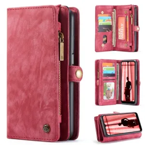 WALLET Ochranný kryt s peňaženkou 2v1 pre Samsung Galaxy A32 5G / M32 5G červený