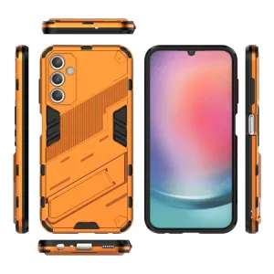BIB Ochranný kryt pre Samsung Galaxy A25 5G oranžový