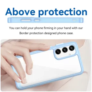 CRYSTAL Ochranný kryt pre Samsung Galaxy A55 5G modrý