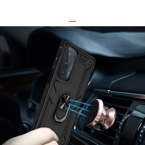 RING Ochranný obal pre Motorola Edge 20 čierny