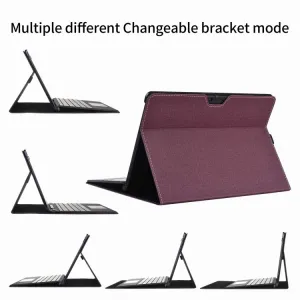 CLEVER Zaklápací obal pre Microsoft Surface Pro 10 bordový