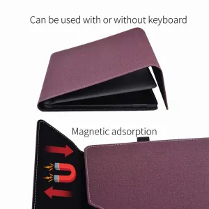 CLEVER Zaklápací obal pre Microsoft Surface Pro 10 bordový