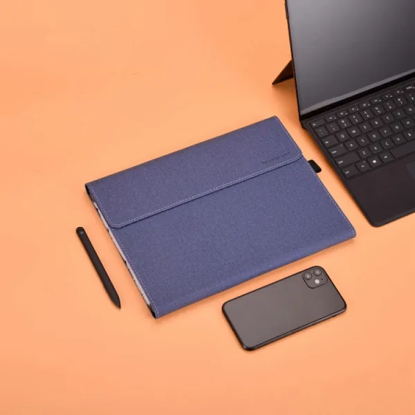 CLEVER Zaklápací obal pre Microsoft Surface Pro 10 modrý