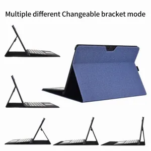 CLEVER Zaklápací obal pre Microsoft Surface Pro 10 modrý