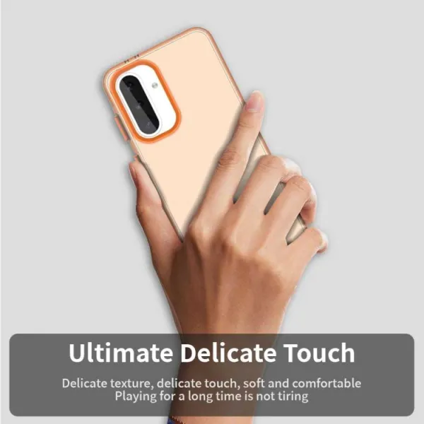 CANDY Ochranný kryt pre Samsung Galaxy A56 oranžový
