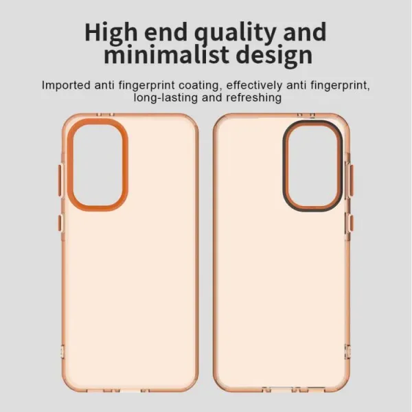 CANDY Ochranný kryt pre Samsung Galaxy A56 oranžový