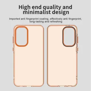 CANDY Ochranný kryt pre Samsung Galaxy A56 oranžový