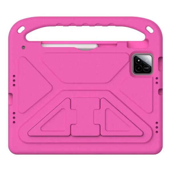KIDDO Detský obal pre Xiaomi Pad 7 / Pad 7 Pro / Pad 8 / Pad 8 Pro ružový