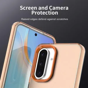 CANDY Ochranný kryt pre Samsung Galaxy A56 oranžový